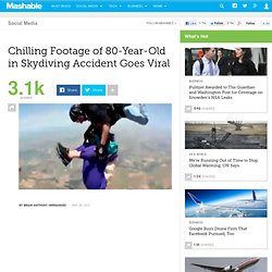 Chilling Video of 80-Year-Old in Skydiving Accident Goes Viral