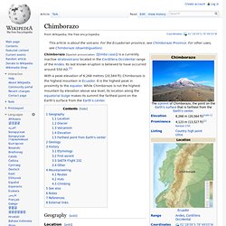 Chimborazo (volcano)