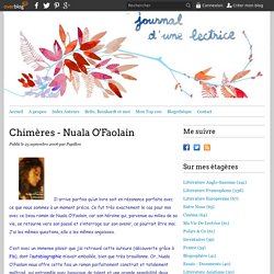 Chimères - Nuala O'Faolain - Journal d'une lectrice