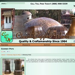 copper chimney pots