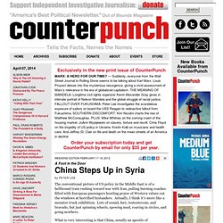 China Steps Up in Syria