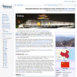 Wikitravel - China