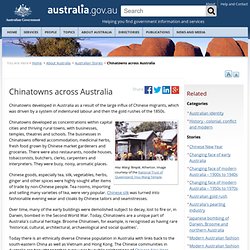 Chinatowns across Australia