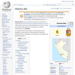 Chincha Alta