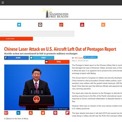 Chinese Laser Attack on U.S. Aircraft Left Out of Pentagon Report