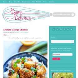 Chinese Orange Chicken