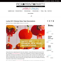 Lucky DIY Chinese New Year Decorations