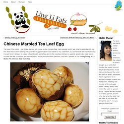 Chinese Marbled Tea Leaf Egg