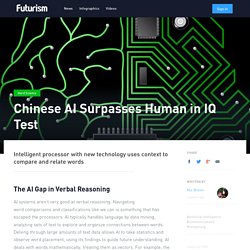 Chinese AI Surpasses Human in IQ Test