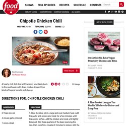 Chipotle Chicken Chili Recipes