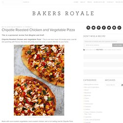 Chipotle Roasted Chicken and Vegetable Pizza