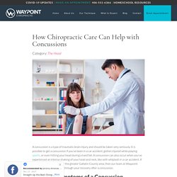 What Does A Chiropractor Do for Concussions?