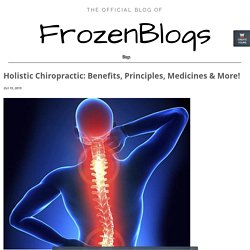 Holistic Chiropractic: Benefits, Principles, Medicines & More! - frozenblogs