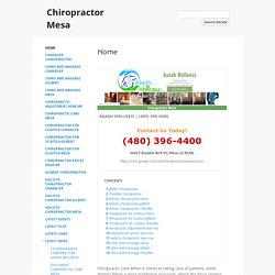 Chiropractor Mesa