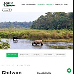 Chitwan National Park Tour
