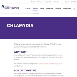 Chlamydia - Family Planning