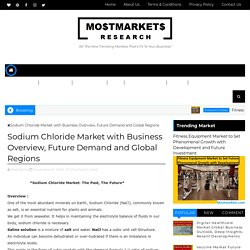 Sodium Chloride Market with Business Overview, Future Demand and Global Regions