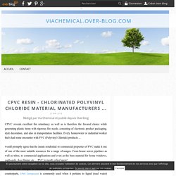 HCPE: High Chlorinated Polyethylene HCPE Resin Manufacturer