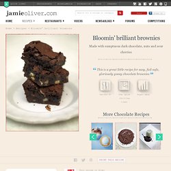 bloomin' brilliant brownies