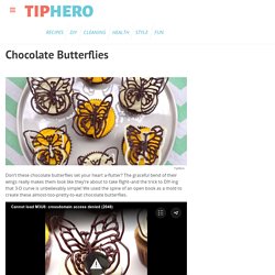 Chocolate Butterflies - Recipe & Video