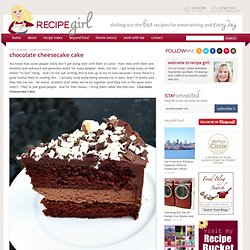 RecipeGirl.com - StumbleUpon