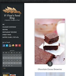 Chocolate Cocoa Brownies