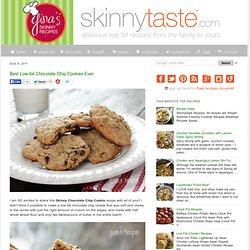 Best Low-fat Chocolate Chip Cookies Ever