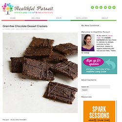 Grain-free Chocolate Crackers