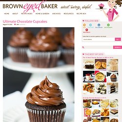 The Best Chocolate Cupcakes