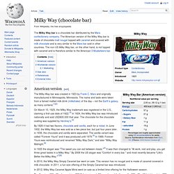 Milky Way (chocolate bar)