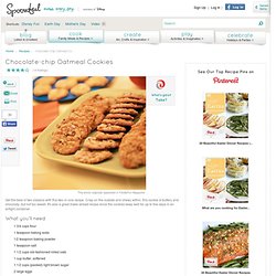 Chocolate-chip Oatmeal Cookies Recipe
