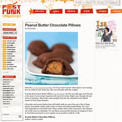 Peanut Butter Chocolate Pillows