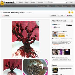 Chocolate Raspberry Tree