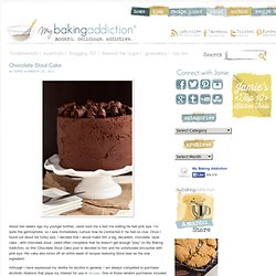 Chocolate Stout Cake Recipe