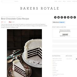 Best Chocolate Cake REcipe