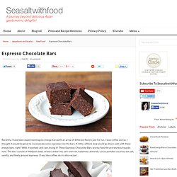 Espresso Chocolate Bars