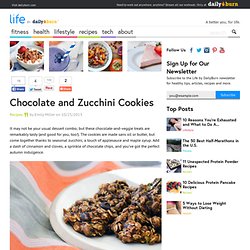 Chocolate and Zucchini Cookies
