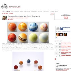 Planetary Chocolates Are Out of This World