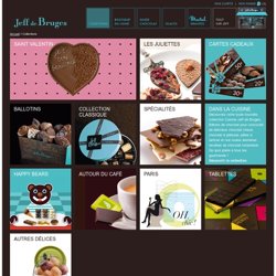 Jeff de Bruges – Vente en ligne de chocolats et de dragées : Collections