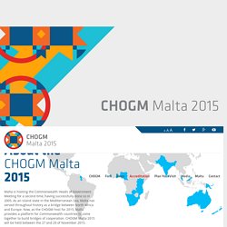 CHOGM Malta 2015