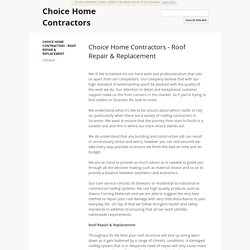 Choice Home Contractors