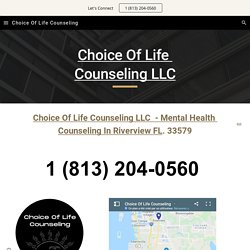 Choice Of Life Counseling