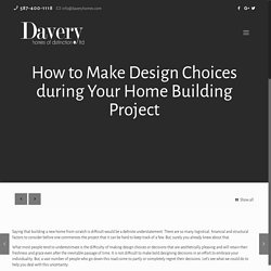 Consult Home Builders for Design Choices in Edmonton