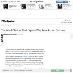 The Word Choices That Explain Why Jane Austen Endures