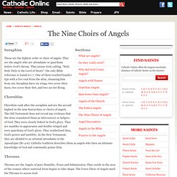 The Nine Choirs of Angels - Angels - Catholic Online