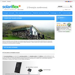 Choisir un kit solaire autonome
