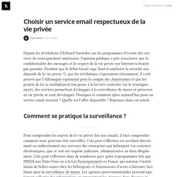 Kobalt - Choisir un service email respectueux de la vie privée