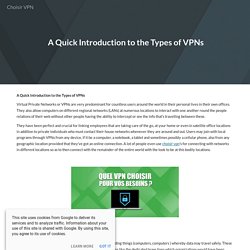 Choisir VPN