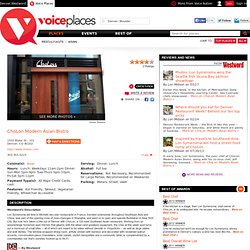 ChoLon Modern Asian Bistro Denver, 80202 - Reviews at Voice Places