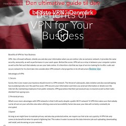 How to choose the Best VPN connection in Denmark